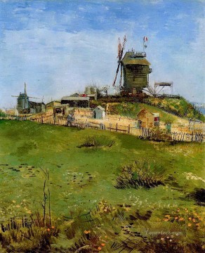 Le Moulin de la Gallette Vincent van Gogh Oil Paintings